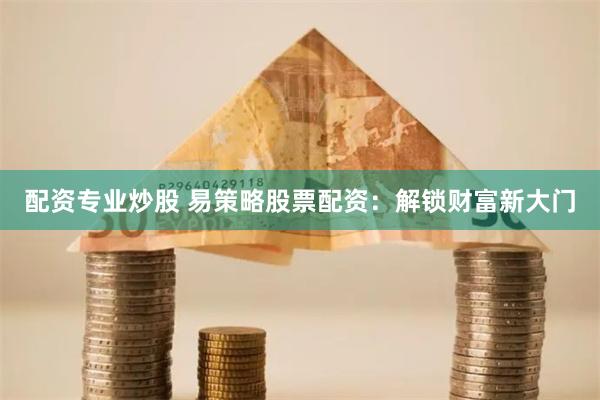 配资专业炒股 易策略股票配资：解锁财富新大门